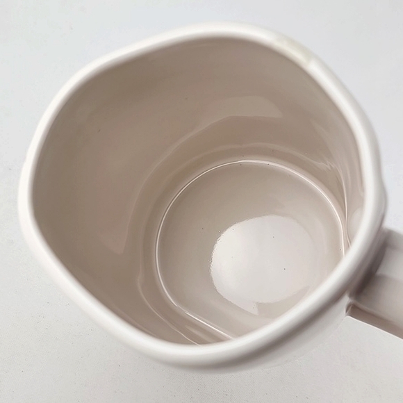 ⭐️2/ $50⭐️ Rae Dunn Artisan Collection White Coffee Tea Mug Large Letters  LOVE - Picture 7 of 11